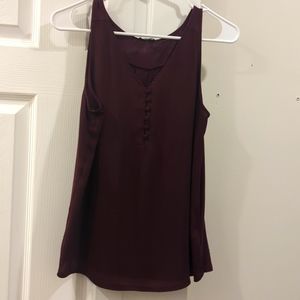 Express purple tank top
